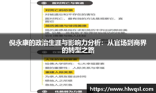 倪永康的政治生涯与影响力分析：从官场到商界的转型之路